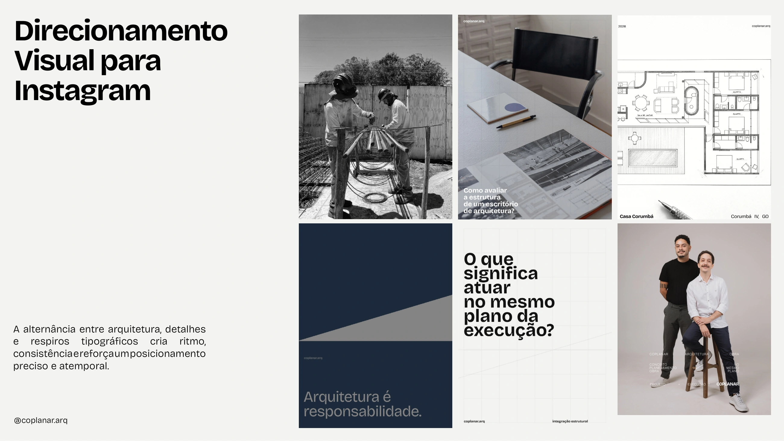 Ritmo e composição do feed