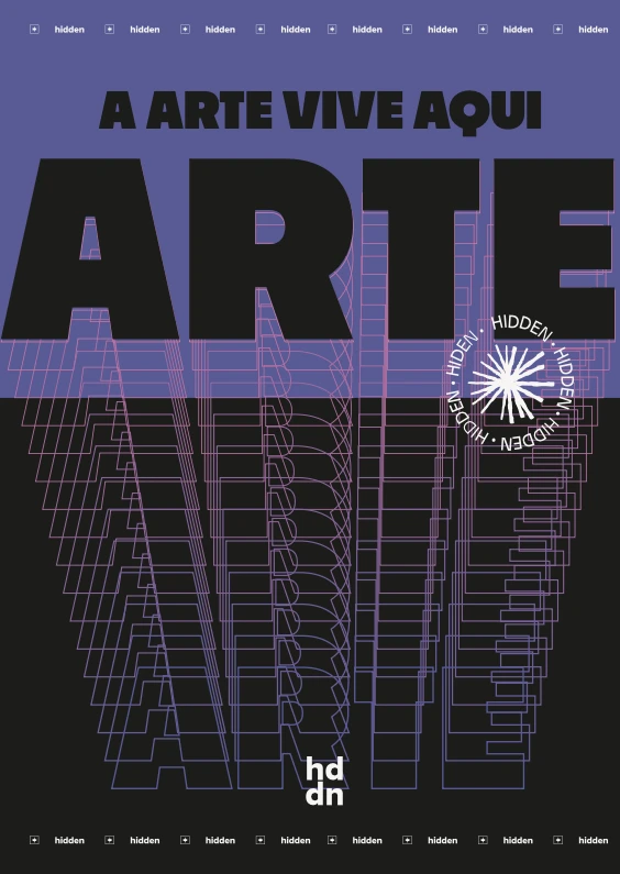 Poster “Art lives here”