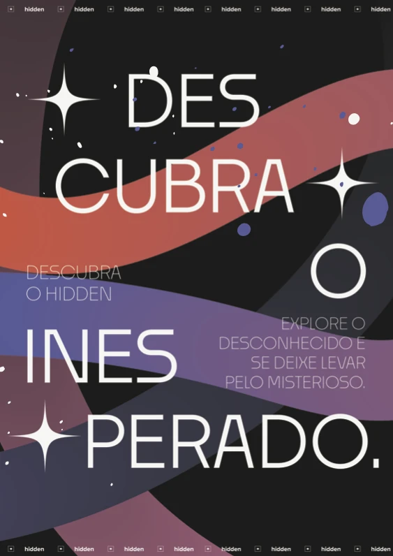 Poster “Discover the unexpected”