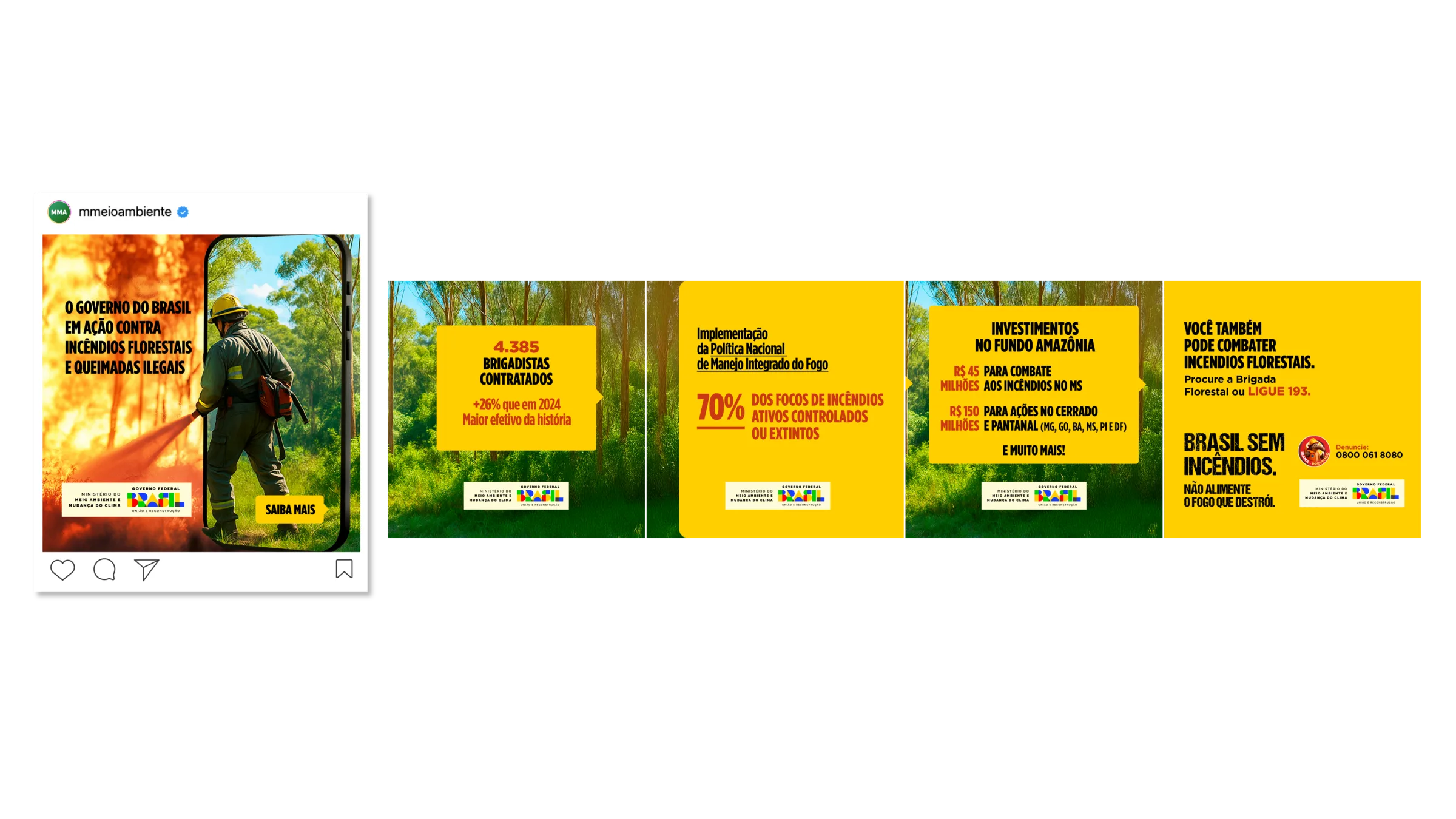 Brasil sem Incêndios · application 1