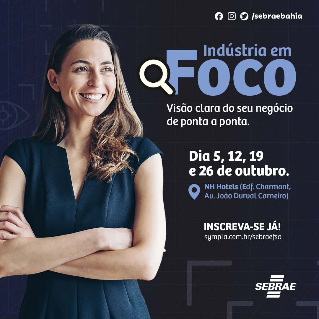 Indústria em Foco · application 1