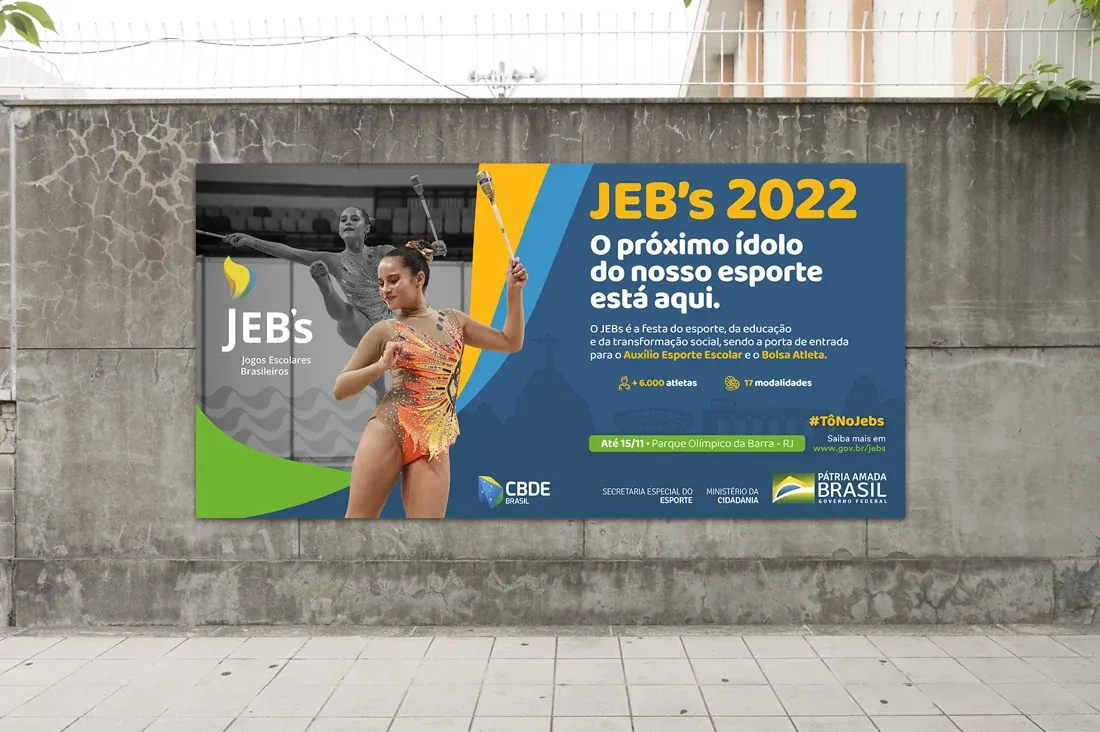 JEBs school games campaign piece