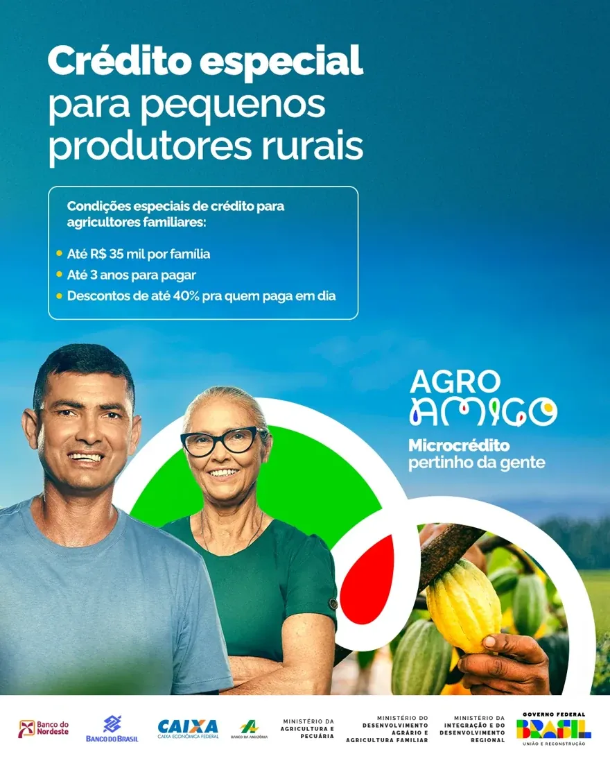 Agro Amigo microcredit campaign card