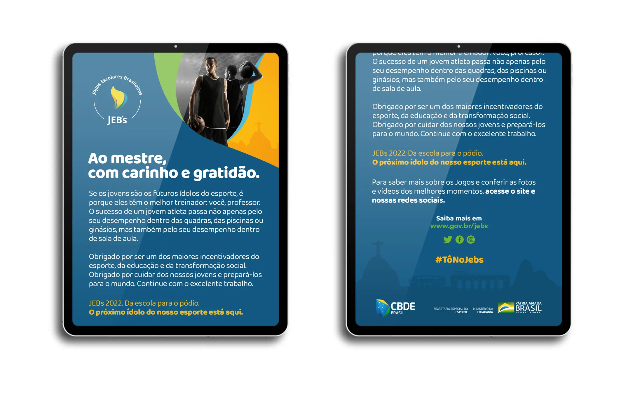 Comunicação dos Jogos Escolares Brasileiros