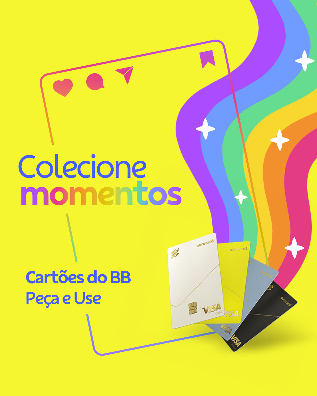 Campanha de orgulho Cartões Banco do Brasil